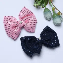 FUNKRAFTS Girls Set of 2 Embellished Alligator Hair Clip-image-65