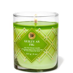 Bath & Body Works Guilty as Fig Single Wick Scented Candle - 227g-image-15