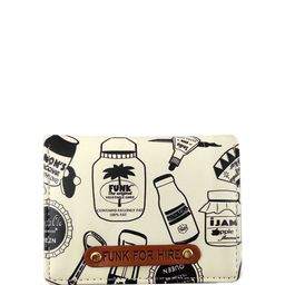 Funk For Hire Unisex Printed PU Two Fold Pocket Wallet-8