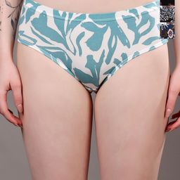 Louis Bayrad Women Pack Of 4 Printed Plus Size Hipster Briefs-27