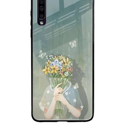 QRIOH Floral Printed Samsung Galaxy A70 Back Case Mobile Accessories-picture-34