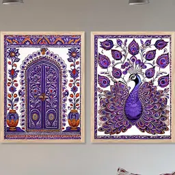 WALLLANE Brown Wood Wall Art-image-53