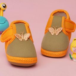 NESKA MODA 6 To 12 Months Baby Girls & Baby Boys Soft Cotton Cute Butterfly Booties-picture-37