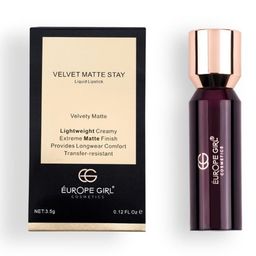 EUROPE GIRL Velvet Matte Liquid Lipstick- 3.5 g- Pink Candy 13-image-79