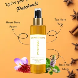 DEMI DIEUS Men Set Of 2 Patchouli & Green AppleFragrance Body Mist- 100 ml Each image 4