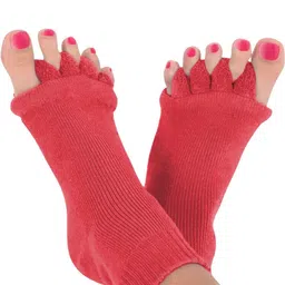 SOXVIEW Unisex Maroon Solid Ankle Length Socks-image-5