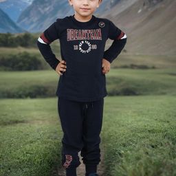 INCLUD Boys Printed T-shirt with Trousers-53