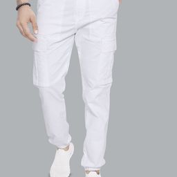 DIVISIVE Men Relaxed Straight Leg Regular Fit Mid-Rise Cotton Cargo Trouser-image-57