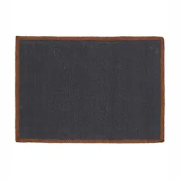 Status IRIS Brown & Beige Checked Rectangular Shaped Anti Slip Doormat image 2