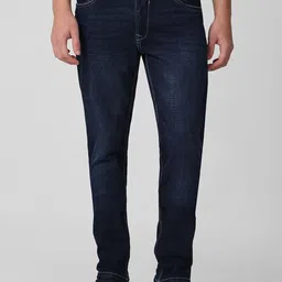 Mufti Men Mid-Rise Straight Fit Light Fade Stretchable Jeans-image-83