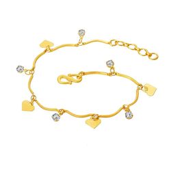 JFL - JEWELLERY FOR LESS Gold-Plated Alloy Bracelet-image-4