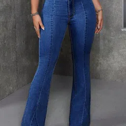 Crazeis Women Bootilicious Bootcut High-Rise Light Fade Stretchable Jeans-picture-3