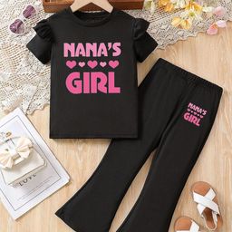 YK Girls Printed Pure Cotton Clothing Set-picture-16