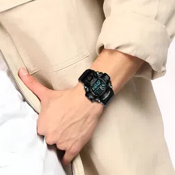 Hala Men Solid Round Tang Regular Digital Watch image 3