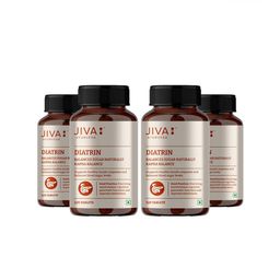 Jiva Set Of 4 Ayurvedic Diatrin Tablets - 120 Tablets-43