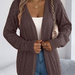 StyleCast x Revolte Women Longline Schiffli Shrug-picture-36