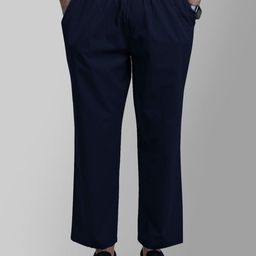 Haxor Men Cotton Regular Fit Mid-Rise Formal Trousers-image-53