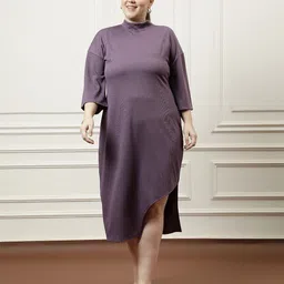 Athena Ample Bell Sleeve A-Line Midi Dress-image-81