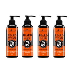 Park Daniel Men Set Of 4 Nutmeg Infused Beard Wash- 100 ml Each image 2