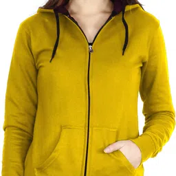 fleximaa Women Full Sleeve Solid Hooded Sweatshirt-picture-44