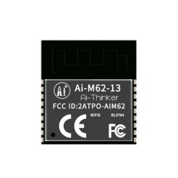 Ai Thinker Ai-M62-13U Wi-Fi6 BLE5.3 Dual-Band Wi-Fi Wi-Fi 6 Module With BLE 5.3 For IoT Applications Embedded Wi-Fi and Bluetooth Module For Smart Devices High-Performance Wireless Communication Module - RS5705Ai Thinker Ai-M62-13U Wi-Fi6 BLE5.3 Dual-Band Wi-Fi Wi-Fi 6 Module With BLE 5.3 For IoT Applications Embedded Wi-Fi and Bluetooth Module For Smart Devices High-Performance Wireless Communication Module - RS5705 image 1