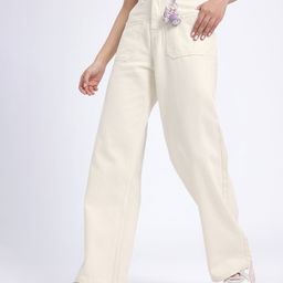 glitchez Women Classic Cuts Wide Leg Jeans-image-15