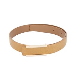 Alvaro Castagnino Men Beige Genuine Leather Belt-image-28