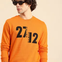 Being Human Printed Pure Cotton Sweatshirt-image-37