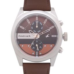 Fastrack Men Brown Analogue Watch-13
