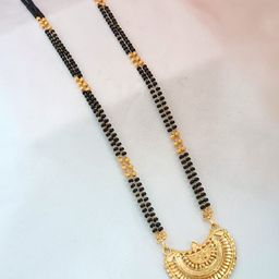 goticreation Gold-Plated Brass Mangalsutra-24