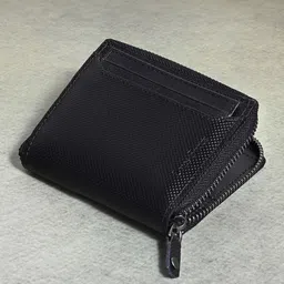 Louis Stitch Men Handcrafted Spanish Leather Zip Lock Wallet for Men-10