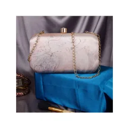 SWISNI Cream Silk Clutches SWIS-490-picture-41