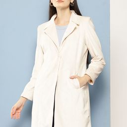 Chemistry Velvet-Finish Single-Breasted Blazer-image-35