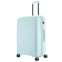 Nasher Miles Antwerp Hard-Sided Polypropylene Check-in Luggage Pastel Green 28 inch|75cm Trolley Bag-picture-9