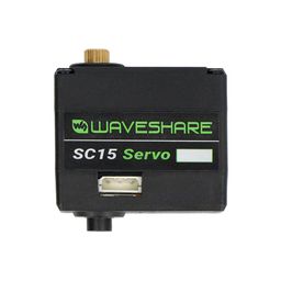 Waveshare SC15 17kg Large Torque Programmable Serial Bus Servo image 1