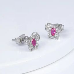 GIVA 92.5 Sterling Silver Butterfly Earrings for Women-17
