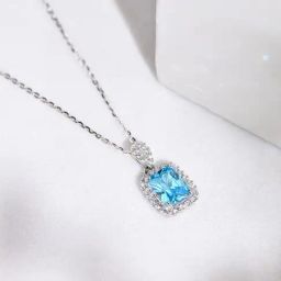 Zavya 92.5 Sterling Silver Necklace in Rhodium-Plating-picture-8