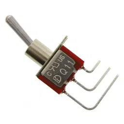 RS PRO Toggle Switch PCB Mount On-On SPDT Through Hole Terminal, 7347072P image 3