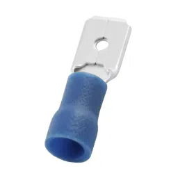 RS PRO Blue Insulated Male Spade Connector, Tab, 0.8 x 6.35 mm Tab Size, 1.5 mm² to 2.5 mm², 1788383-image-82