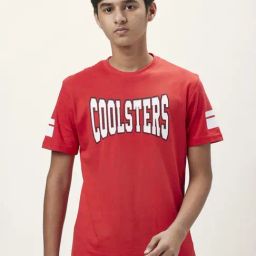 Coolsters by Pantaloons Kids Red Cotton Printed T-Shirt-image-61