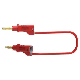 MULTICOMP PRO Banana Test Leads TEST LEAD, 4MM STACK BANANA PLUG, 250MM, 72-13858-46