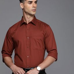 Raymond Pure Cotton Slim Fit Opaque Formal Shirt-image-33
