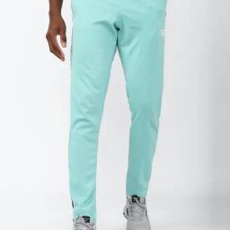 Reebok Blue Regular Fit Checks Trackpants-image-83
