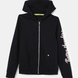 Jockey Kids Black Cotton Printed Full Sleeves Jacket-image-78