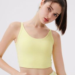 LULU & SKY Women Cut-out Back Detail Sports Top-image-58