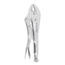 WORKPRO 10 inch length CR-V Steel Quick Release Curved Jaw Locking Plier, WP231059-25