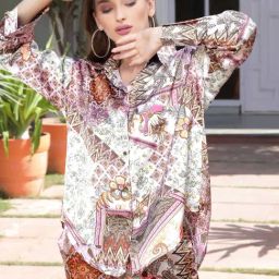 Sera Off-White Printed Shirt-image-62