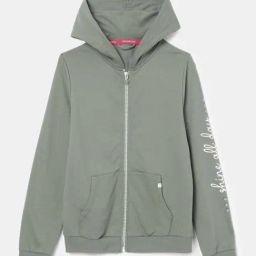 Jockey Kids Green Cotton Printed Full Sleeves Jacket-image-91