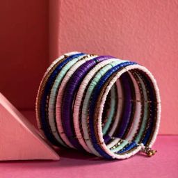 Priyaasi Beaded Sequined Multicolor Stackable Bracelet-image-76