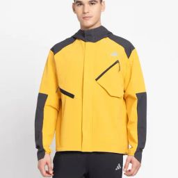 adidas Ultimate CTE Yellow Regular Fit Sports Hooded Jacket-image-8